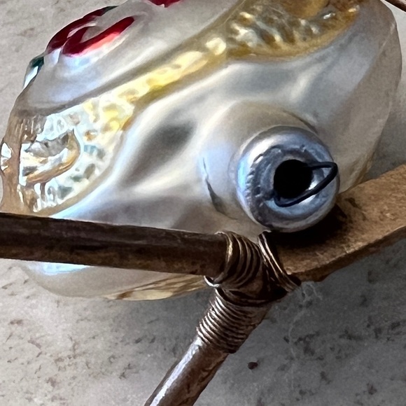 Inge-Glas of Germany Horseshoe Mouth Blown Christmas ornament - Picture 3 of 6